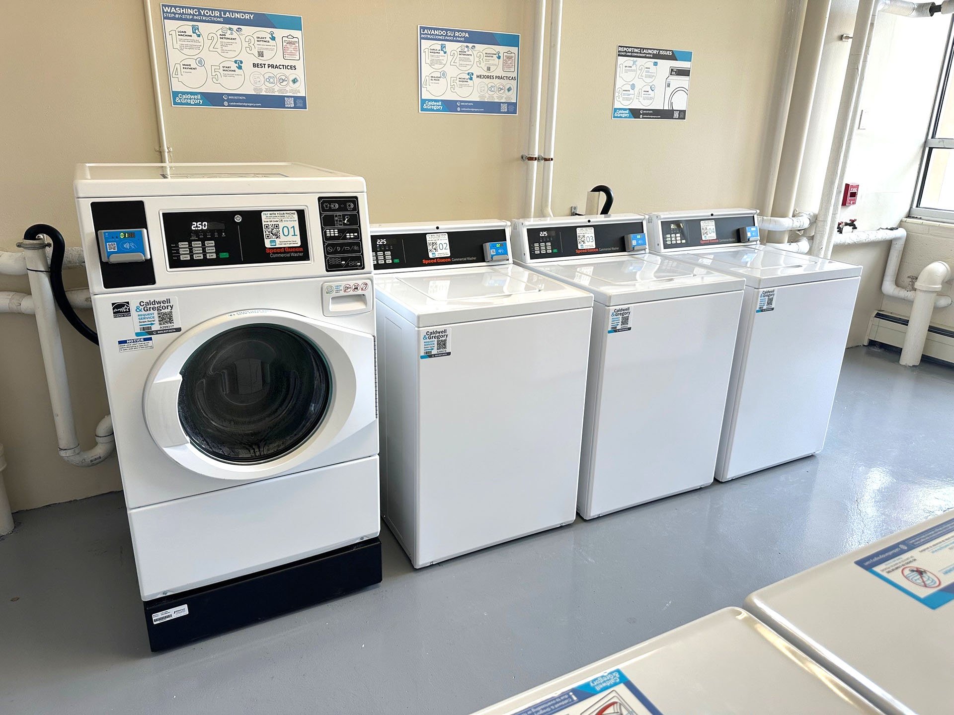 Upgraded Laundry Facilities in Center City Photo - RHA