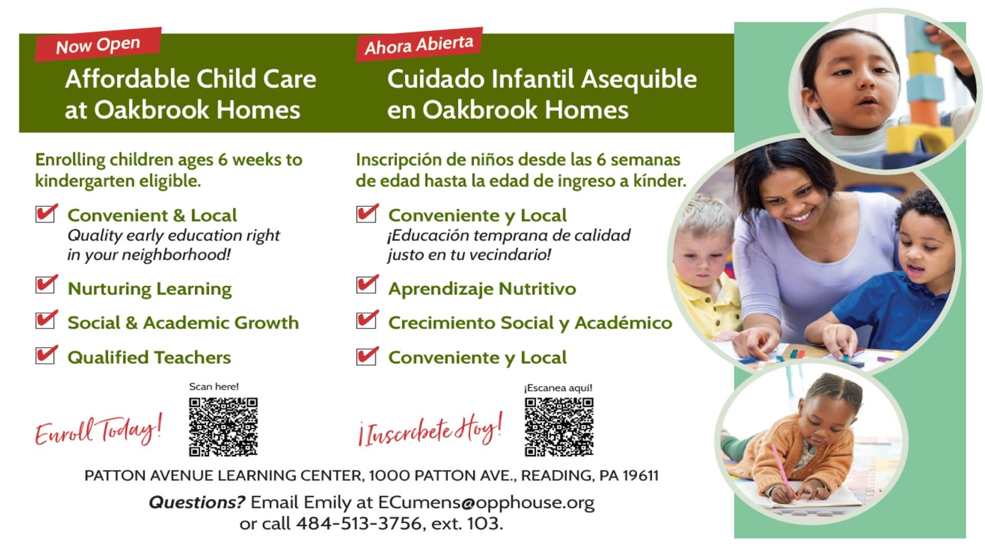Affordable Childcare Oakbrook Homes Slide - Oakbrook