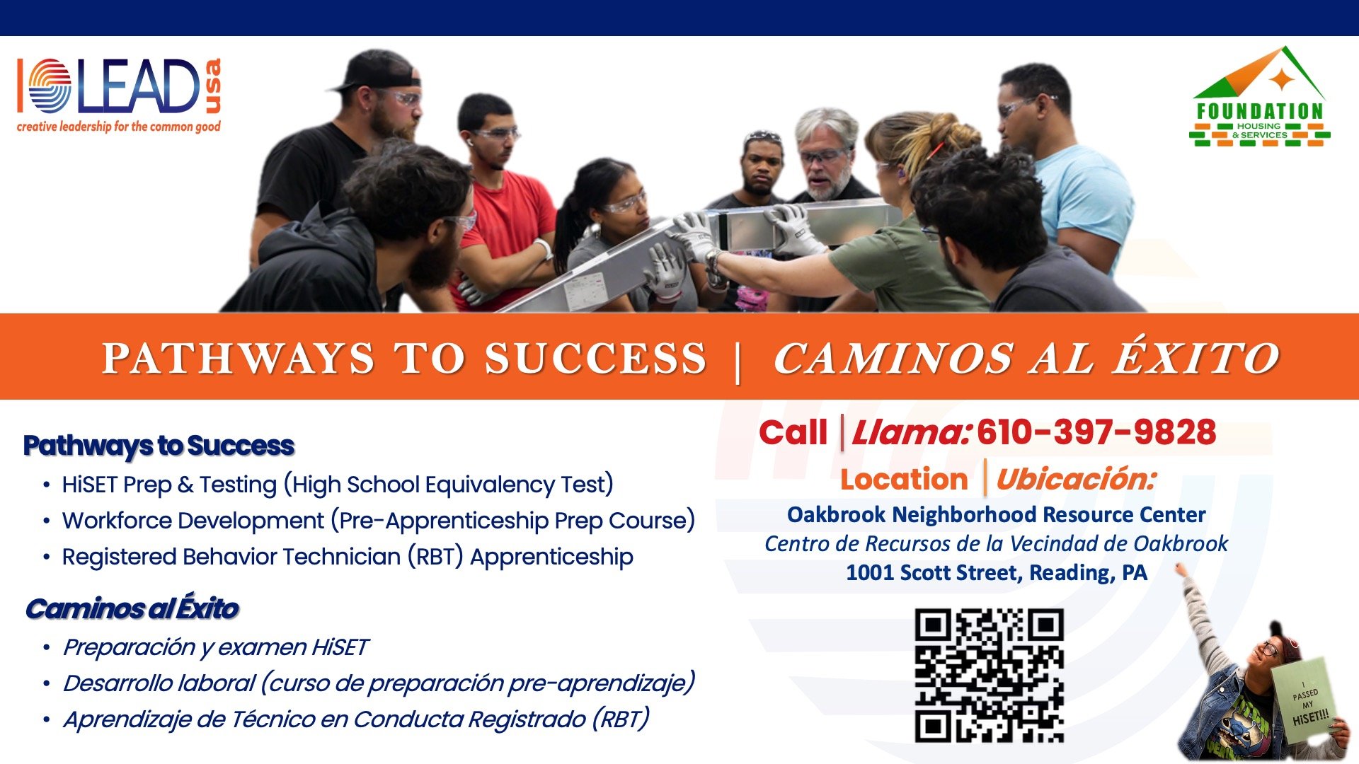Oakbrook Pathways to Success Slide 2026