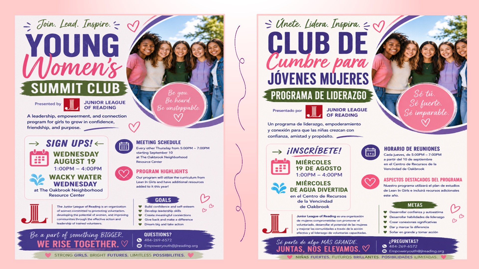 Young Women's Summit Club Slide